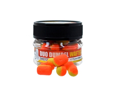 Бойли Carp Zoom Duo Dumbel Wafters 8x12мм 15г Sweet Сorn-Strawberry