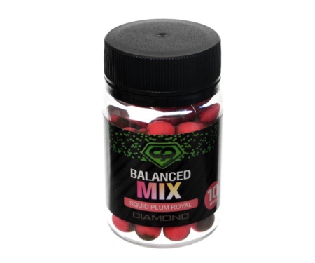 Бойли Carp Pro Diamond Balanced Mix Squid Plum Royal 10мм