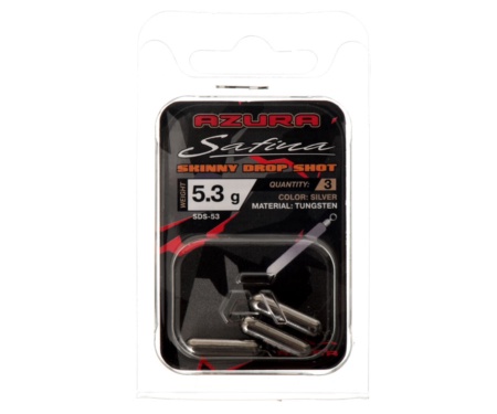 Грузило Azura Safina Tungsten Skinny Drop Shot 5.3г