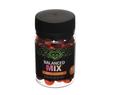 Бойли Carp Pro Diamond Balanced Mix Krill Citrus 12мм
