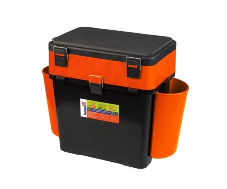 Ящик зимний Helios Fish Box 19л Orange