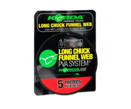 ПВА-сетка Korda Long chuck PVA System Hexmesh 5 м