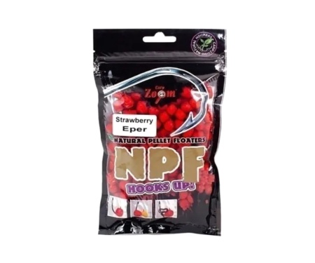 Тесто воздушное Carp Zoom Natural Pellet Floaters Puffi Mini 30г Клубника