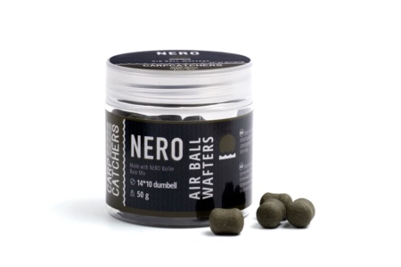 Бойли насадочні Carp Catchers Air Ball Wafters NERO Dumbell