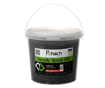 Спод мікс Puhach Baits Ready Spod Mix Pellets Start Mix Salmon