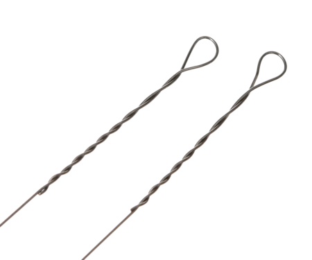 Поводок-скрутка Flagman Leader Wire 30см 5pcs 0.30мм