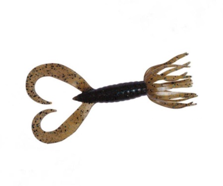 Силікон Keitech Little Spider 3" #207 Green Pumpkin PP. Flk