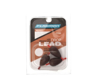 Грузила Flagman Drop Lead Brown 10г #2