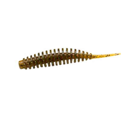 Черв'як Fishup Tanta 3.5" #074 Green Pumpkin Seed
