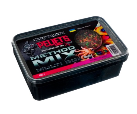 Прикормочний мікс Carptronik Method mix Multi Box STF Squid/Tutti-Frutti