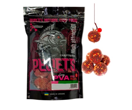 Пелетс Carptronik PVA Stick Pellets Squid/Plum