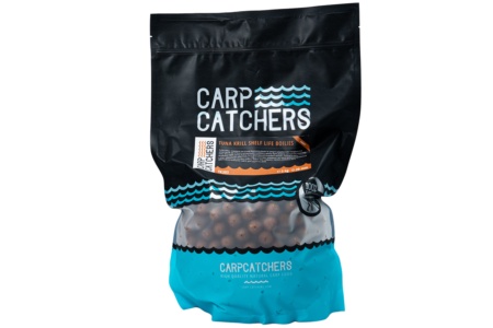 Бойлы прикормочные вареные Carp Catchers TUNA KRILL 16мм 3кг