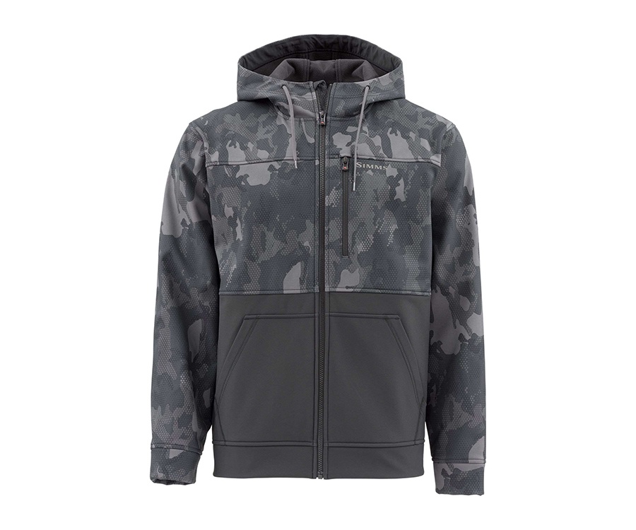 Куртка Simms Rogue Hoody Hex Flo Camo Carbon XXXL #1