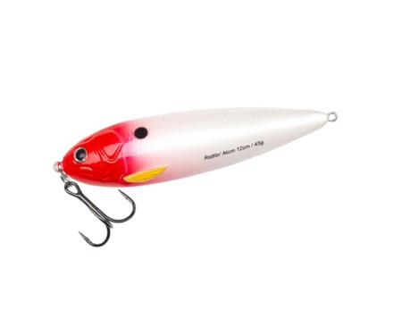 Блешня Abu Garcia Beast Rattlin Atom 12см Red Head