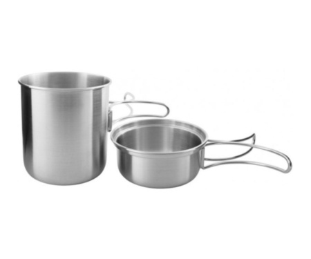 Набор кружек Tatonka Handle Mug Silver 600мл