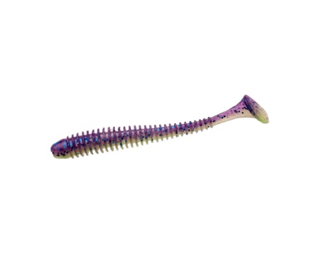 Виброхвост Keitech Swing Impact 4.5" Violet Lime Berry