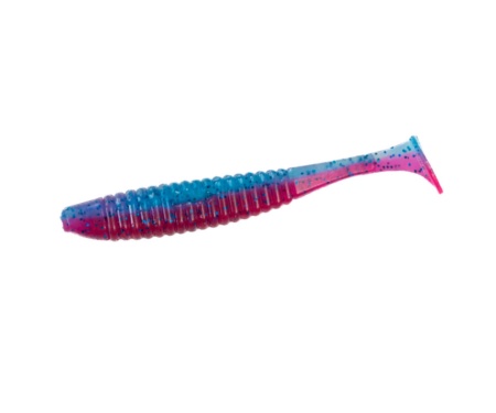 Силікон Angry Baits Shiner 4" Clear Morning Dawn UV