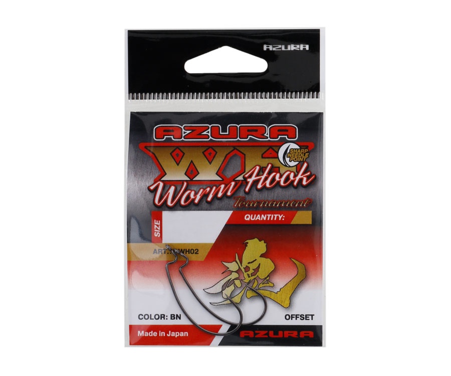 Крючки Azura Tournament Worm Hook №3/0 #2