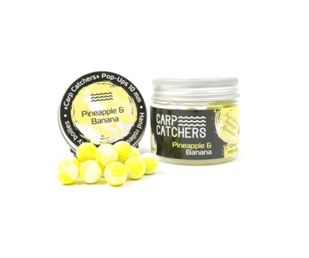 Бойли pop-up Carp Catchers Pineapple&Banana 10мм