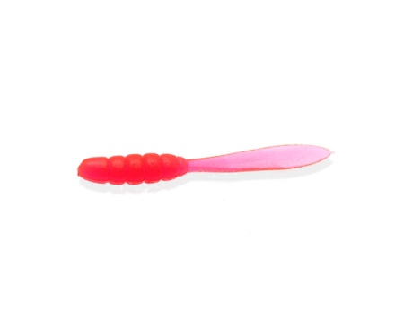 Черв'як Big Baits Badger Tail 1,8" #015 Red/Glow