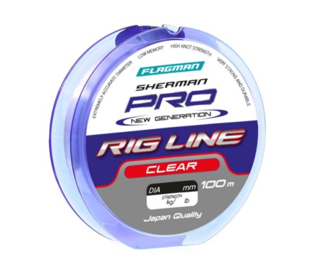 Жилка Flagman Sherman Pro Rig Line New Generation 100м 0.165мм