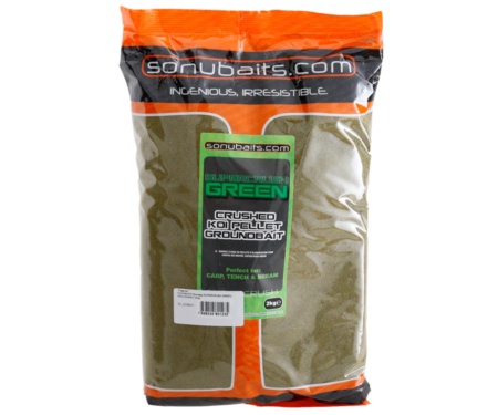 Прикормка Sonubaits Supercrush-Green Groundbait 2кг