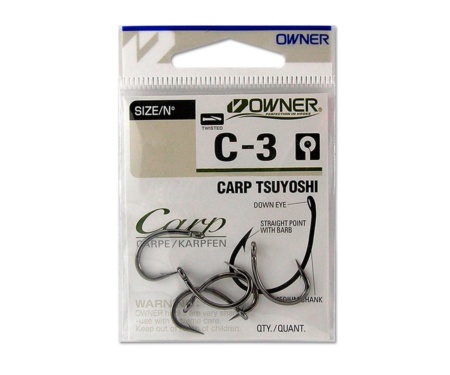 Гачки Owner C-3 Carp Tsuyoshi 53263 №4