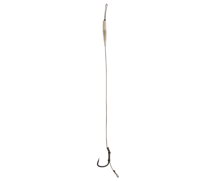 Готовый поводок Carp Pro Sinking Braid x8 30lb с крючком Wide Gape №4 #1