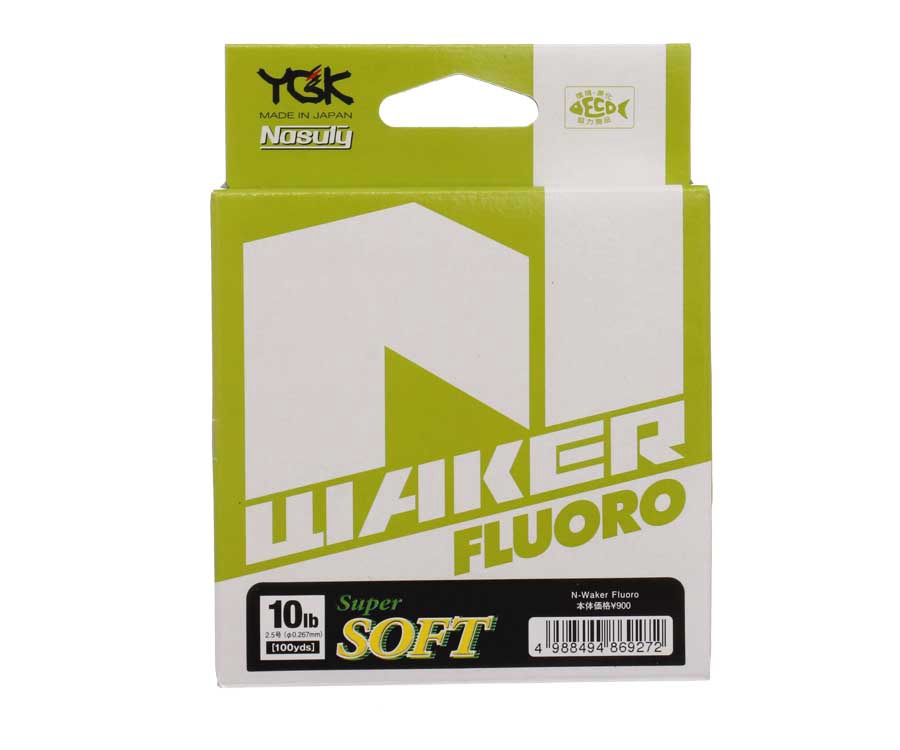 Леска YGK N-Waker Super Soft Fluorocarbon 91м 0.267мм #2