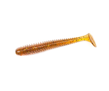 Силікон Angry Baits Zander Worm 3" Caramel