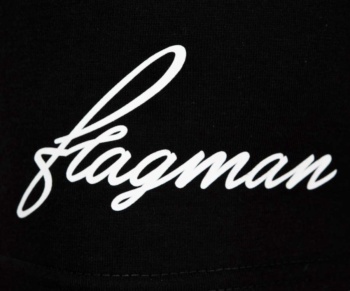 Футболка Flagman Классическая 160г/м Black Плотва Маленькая M #6
