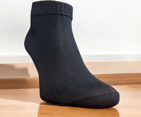 Шкарпетки спортивні Optimist короткие 2 пари Black 38-40
