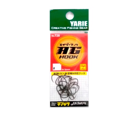 Гачки Yarie 728 AG Hook №5 Nanotef