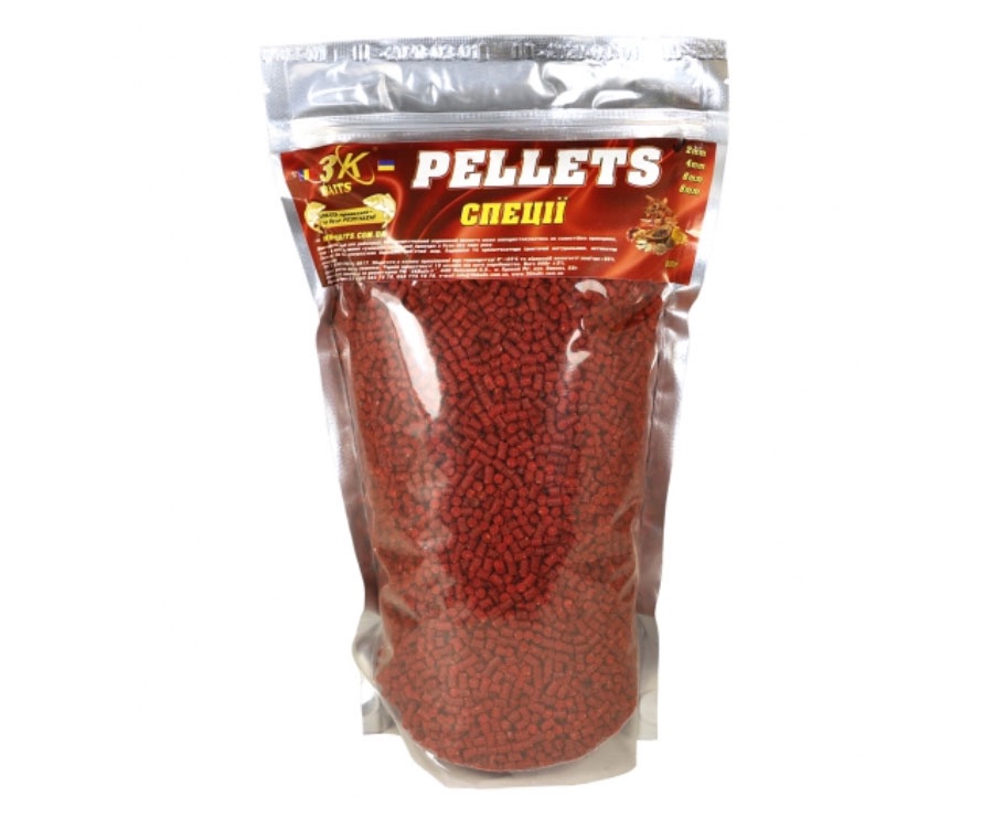 Пеллетс 3KBaits 2мм 800г специи