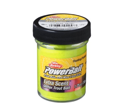 Паста форелевая Berkley EU Cheese Chartreuse Glittert