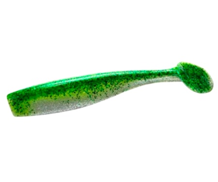 Силікон Lunker City Shaker 4.5'' #079 Green Shad Flash