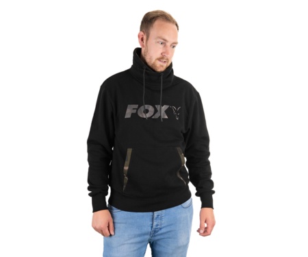 Худі з високим коміром Fox High Neck Black/Camo L