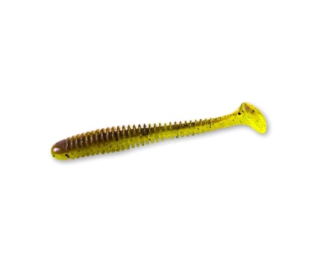 Силікон Crazy Fish Vibro Worm 4" #4d
