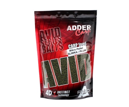 Мікропеллетс Adder Carp Mikro Pellet Avid Plum 300г, 2мм