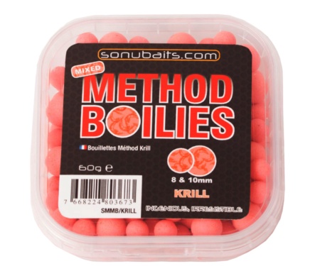 Бойли Sonubaits Mixed Method Boilies Krill