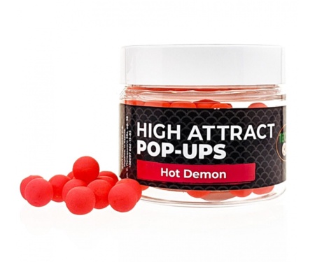Бойли Technocarp Pop-Up Hot Demon 10мм 25гр