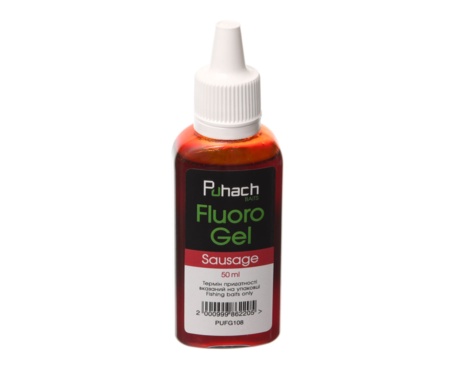 Флюоро гель Puhach Baits Fluoro Gel 50мл Sausage