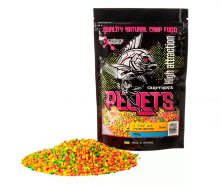 Пеллетс Carptronik Method/Stik Mix Pellets Tutti-Frutti 3мм 250г