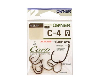 Крючки Owner Carp Aya C4-50924 №1 #2
