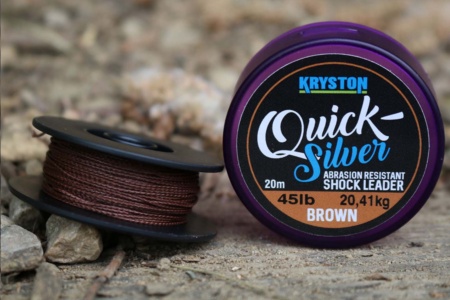 Поводочный материал/шок-лидер Kryston Quick Silver 35lb