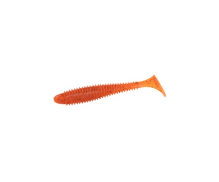Силікон Angry Baits Fatik 3.8" Hot Carrot UV