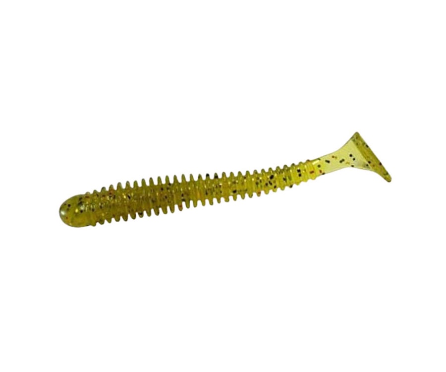 Виброхвост Crazy Fish Vibro Worm 2" #1 Кальмар