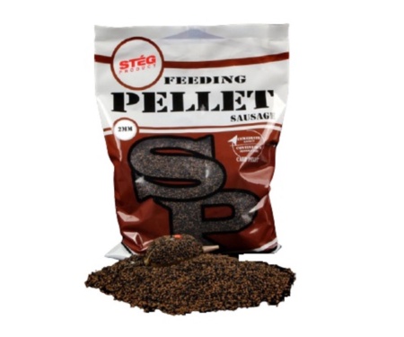 Пеллетс Steg Feeding Pellet 8мм 800г Sausage