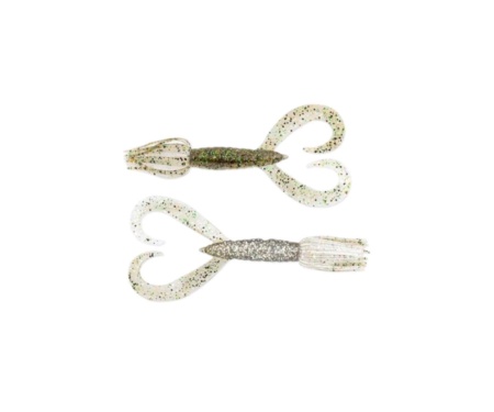 Виброхвост Keitech Little Spider 2,0" 416 Silver Flash Minnow