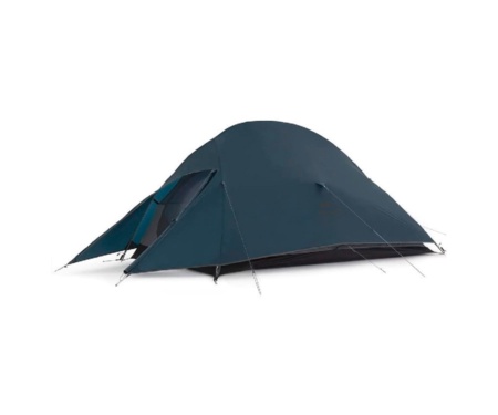 Палатка двухместная с футпринтом Naturehike Cloud Up 2 Updated NH17T001-T 20D Dark Blue